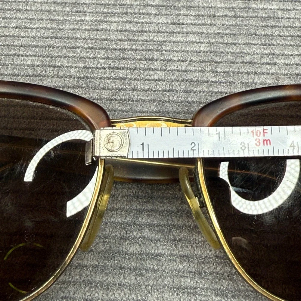 Marcolin Vintage Tortoise Gold Y2K Sunglasses Mod‎ 662 Col 891 Italy 51-20 140